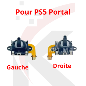 écanisme de joystick analogique de remplacement gauche et droite avec nappe pour console PlayStation Portal