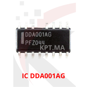 Puce circuit intégré rectangulaire noire de contrôle PWM référence DDA001AG au boîtier SOP pour bloc d'alimentation de PS4 Pro