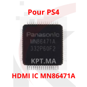 Puce circuit intégré de contrôle vidéo HDMI IC Panasonic MN86471A originale pour carte mère PlayStation 4