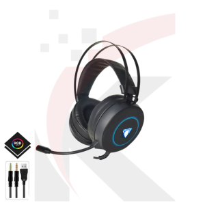 Casque gaming filaire Jedel filaire avec Micro, RGB, GH-231