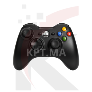 Manette Xbox 360 PC Noire Filaire - Accessoire Gaming KPT Maroc