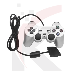 Manette PS2 SILVER Filaire DualShock 2 KPT Maroc